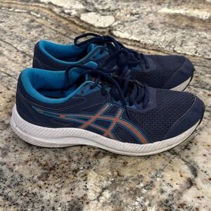 Asics Kids Sneakers - Navy and Blue